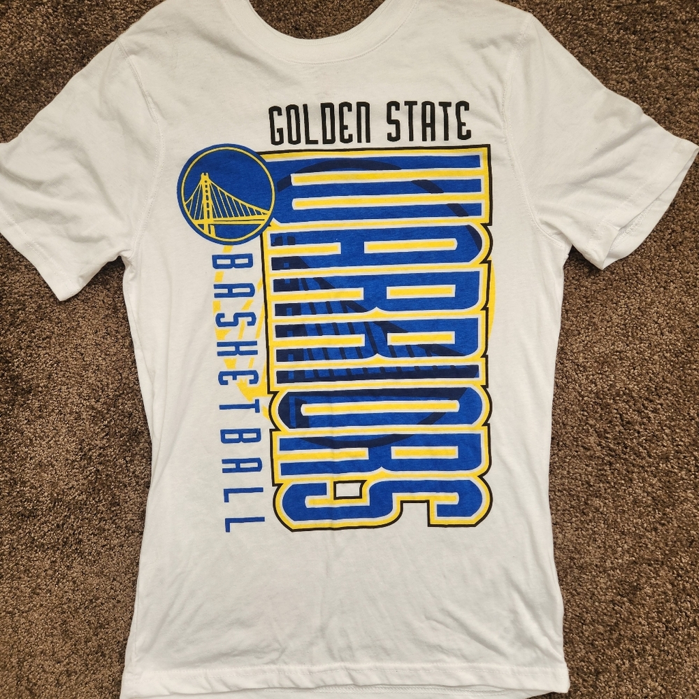 Adult small golden state warriors tee